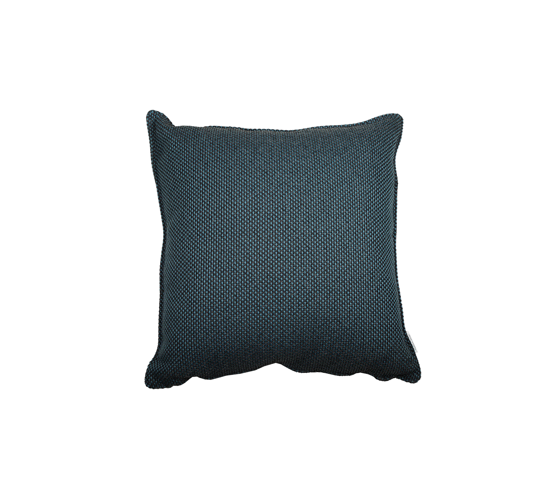 Coussin en teal foncé texturé avec un motif subtil, ajoutant une touche cosy à n'importe quel cadre. Parfait pour la décoration intérieure ou pour accentuer des meubles.