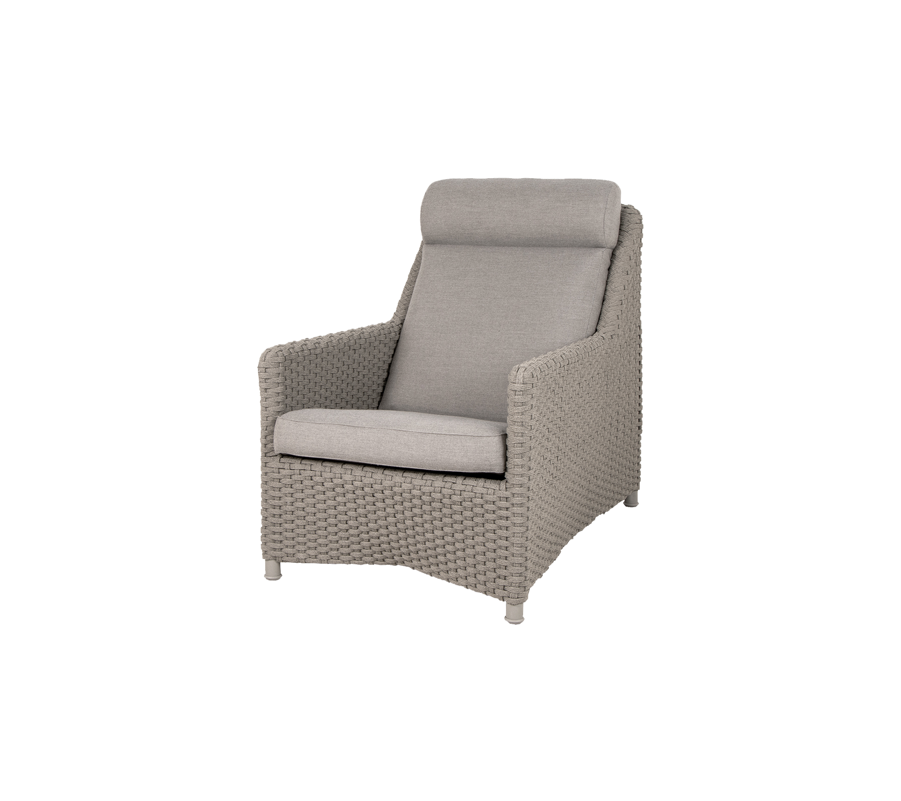 Chaise en osier au style élégant avec un dossier et un siège rembourrés confortables, conçue pour la détente et la décoration moderne. Parfaite pour se détendre et profiter de son temps libre.